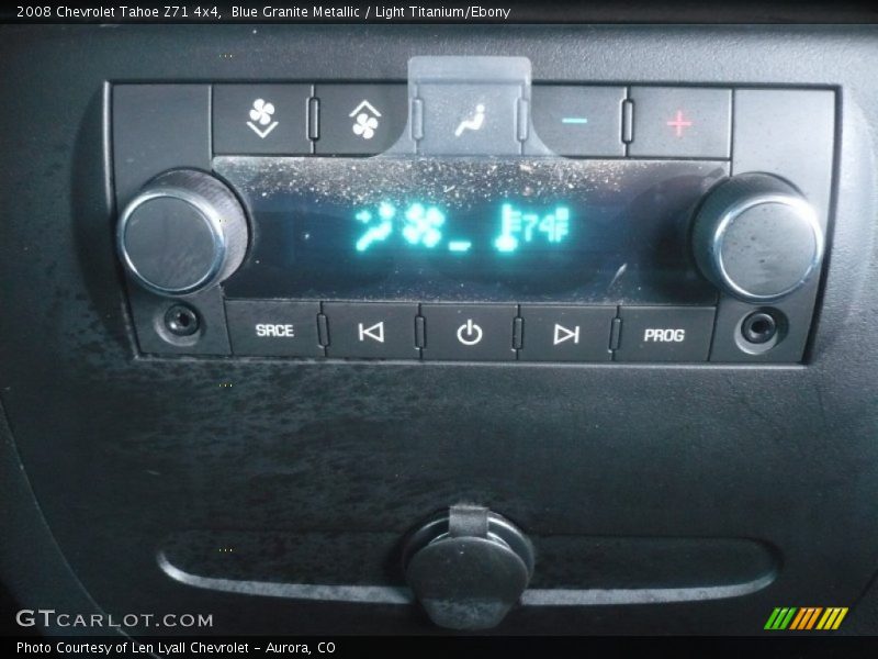 Blue Granite Metallic / Light Titanium/Ebony 2008 Chevrolet Tahoe Z71 4x4