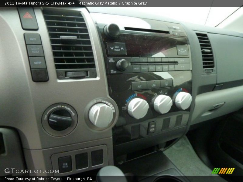 Magnetic Gray Metallic / Graphite Gray 2011 Toyota Tundra SR5 CrewMax 4x4