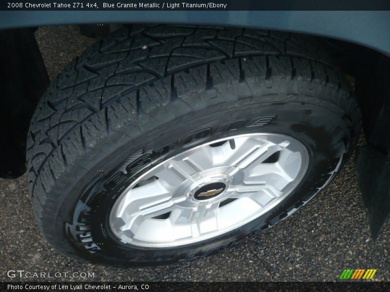 Blue Granite Metallic / Light Titanium/Ebony 2008 Chevrolet Tahoe Z71 4x4