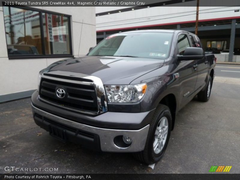 Magnetic Gray Metallic / Graphite Gray 2011 Toyota Tundra SR5 CrewMax 4x4