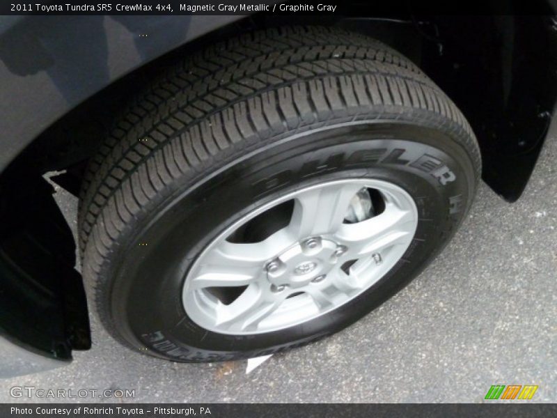 Magnetic Gray Metallic / Graphite Gray 2011 Toyota Tundra SR5 CrewMax 4x4
