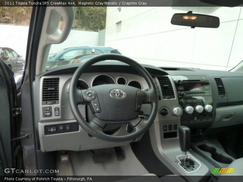 Magnetic Gray Metallic / Graphite Gray 2011 Toyota Tundra SR5 CrewMax 4x4