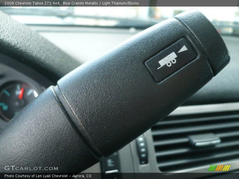 Blue Granite Metallic / Light Titanium/Ebony 2008 Chevrolet Tahoe Z71 4x4