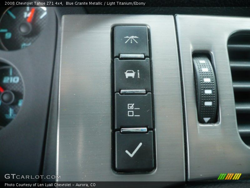 Blue Granite Metallic / Light Titanium/Ebony 2008 Chevrolet Tahoe Z71 4x4