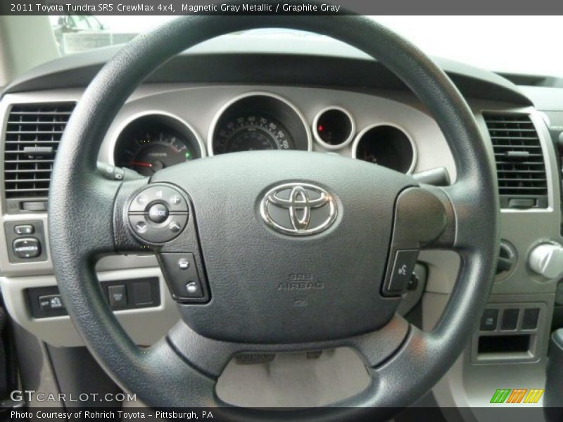 Magnetic Gray Metallic / Graphite Gray 2011 Toyota Tundra SR5 CrewMax 4x4