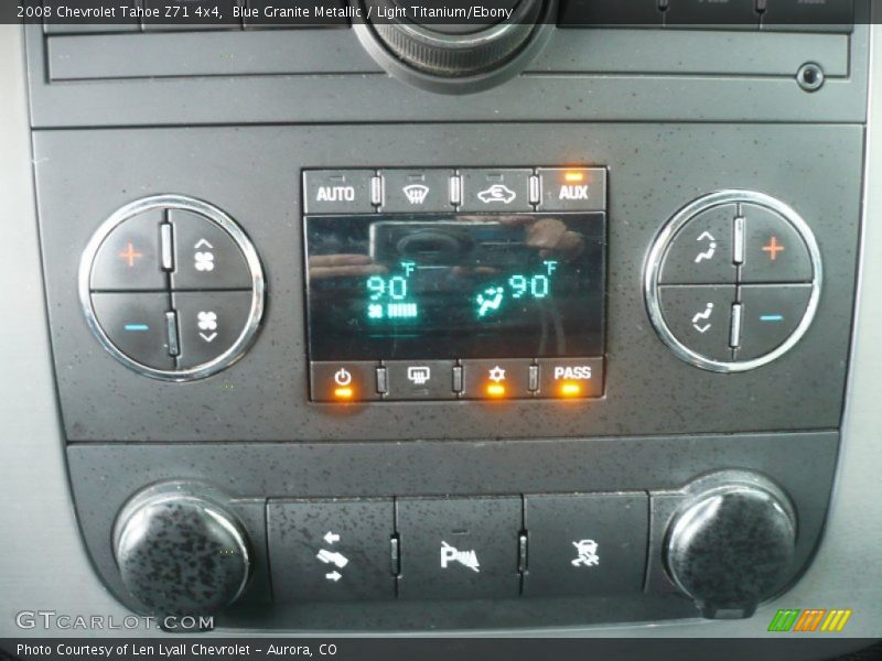 Blue Granite Metallic / Light Titanium/Ebony 2008 Chevrolet Tahoe Z71 4x4