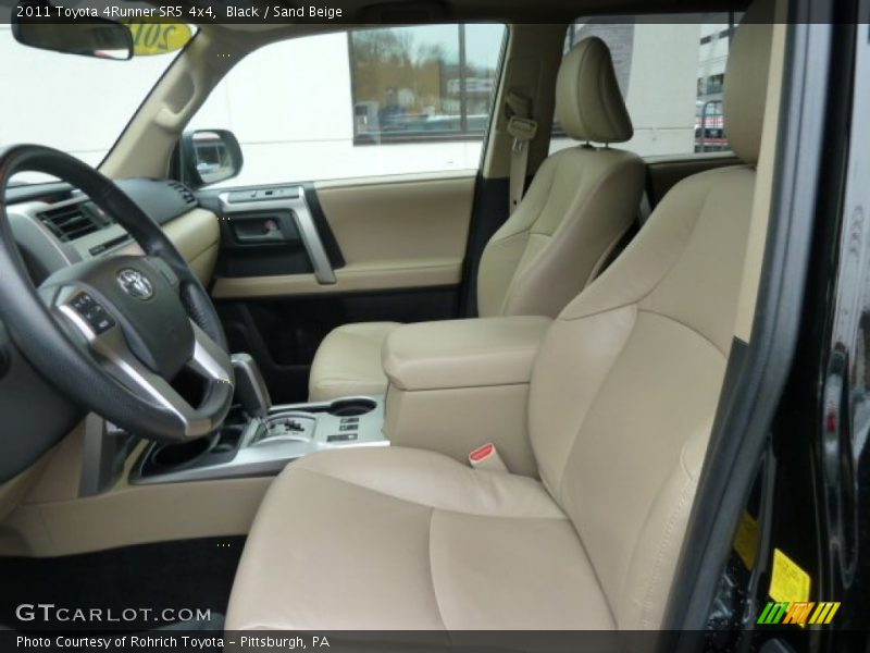 Black / Sand Beige 2011 Toyota 4Runner SR5 4x4