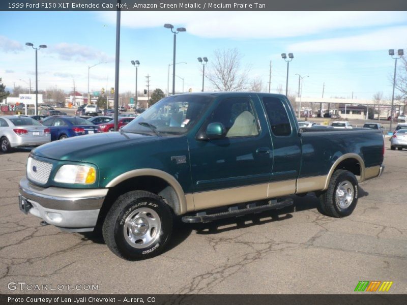  1999 F150 XLT Extended Cab 4x4 Amazon Green Metallic