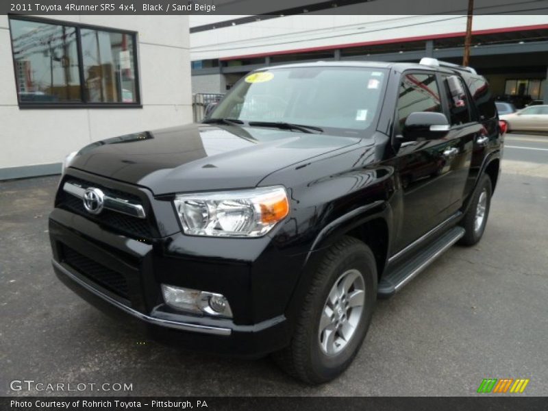 Black / Sand Beige 2011 Toyota 4Runner SR5 4x4