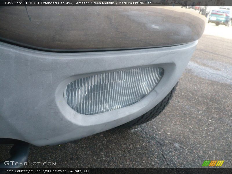 Amazon Green Metallic / Medium Prairie Tan 1999 Ford F150 XLT Extended Cab 4x4