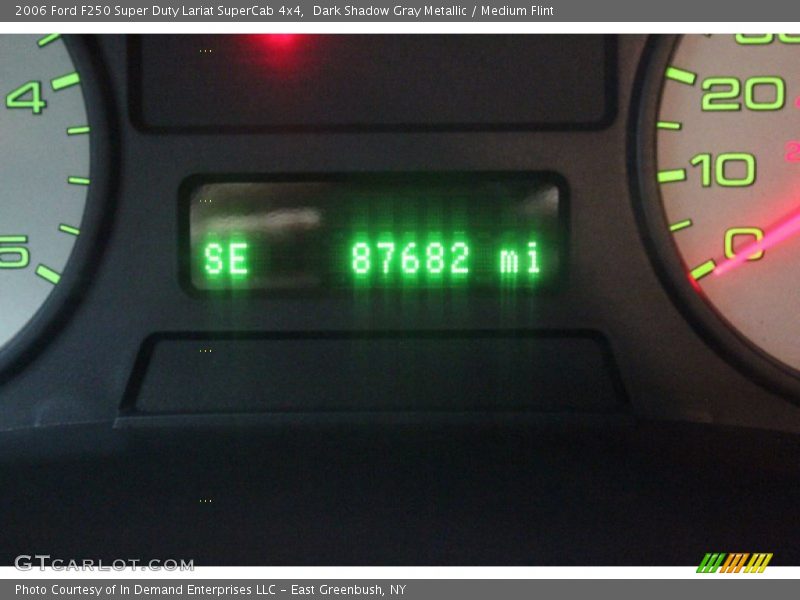 Dark Shadow Gray Metallic / Medium Flint 2006 Ford F250 Super Duty Lariat SuperCab 4x4
