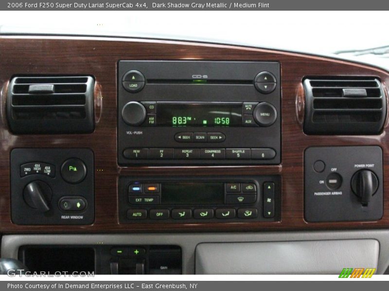Controls of 2006 F250 Super Duty Lariat SuperCab 4x4