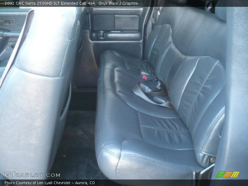 Onyx Black / Graphite 2002 GMC Sierra 2500HD SLT Extended Cab 4x4