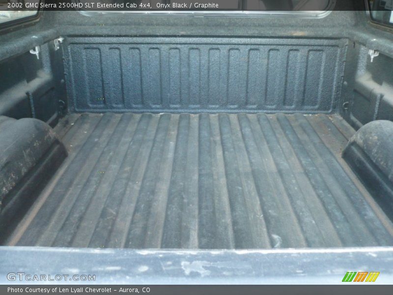 Onyx Black / Graphite 2002 GMC Sierra 2500HD SLT Extended Cab 4x4