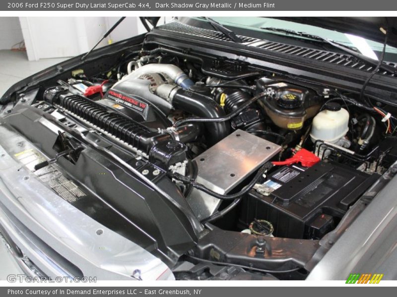 Dark Shadow Gray Metallic / Medium Flint 2006 Ford F250 Super Duty Lariat SuperCab 4x4