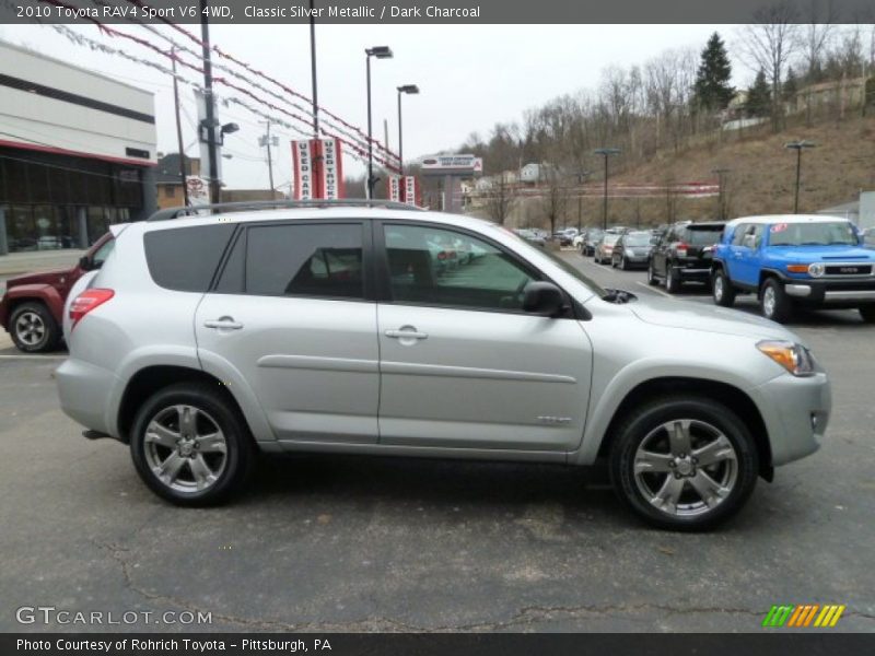  2010 RAV4 Sport V6 4WD Classic Silver Metallic