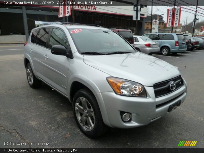 Front 3/4 View of 2010 RAV4 Sport V6 4WD