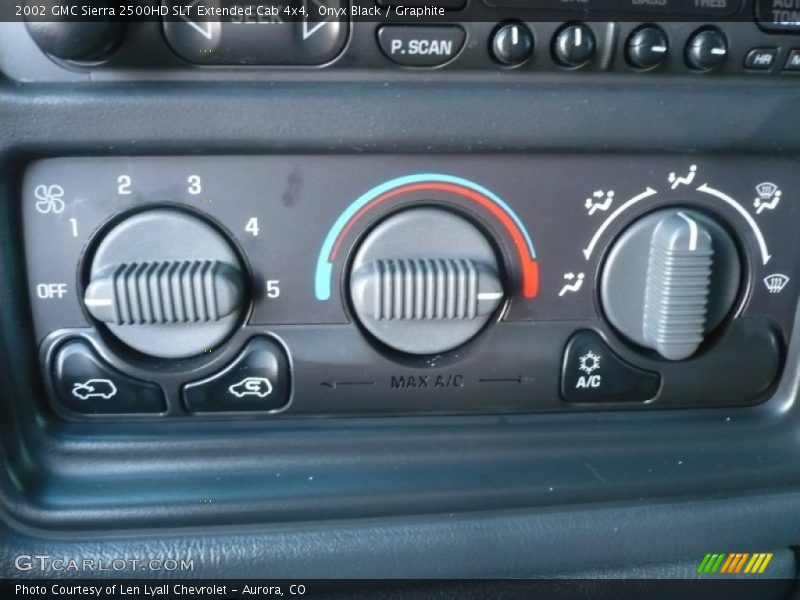 Onyx Black / Graphite 2002 GMC Sierra 2500HD SLT Extended Cab 4x4