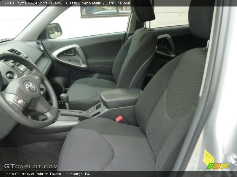 Classic Silver Metallic / Dark Charcoal 2010 Toyota RAV4 Sport V6 4WD