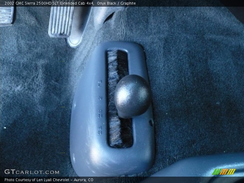 Onyx Black / Graphite 2002 GMC Sierra 2500HD SLT Extended Cab 4x4