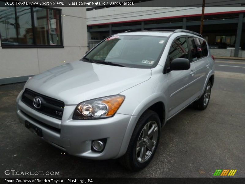  2010 RAV4 Sport V6 4WD Classic Silver Metallic