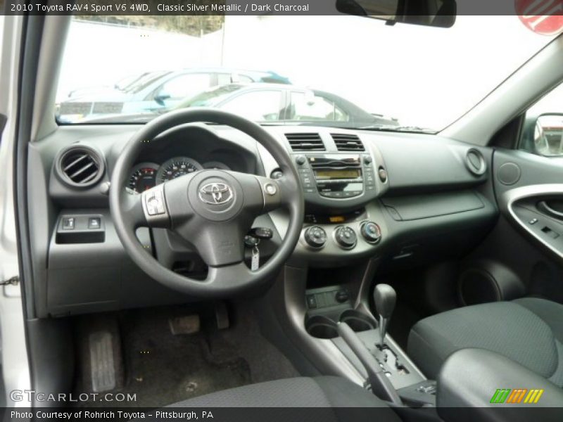  2010 RAV4 Sport V6 4WD Dark Charcoal Interior