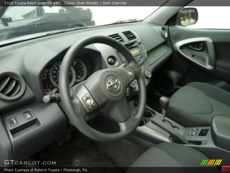 Dashboard of 2010 RAV4 Sport V6 4WD