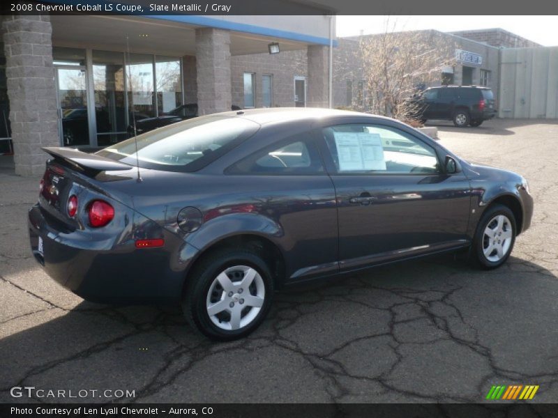 Slate Metallic / Gray 2008 Chevrolet Cobalt LS Coupe
