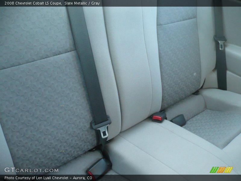 Slate Metallic / Gray 2008 Chevrolet Cobalt LS Coupe