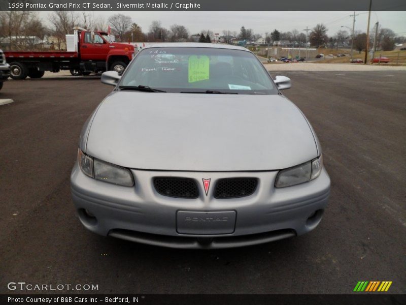 Silvermist Metallic / Graphite 1999 Pontiac Grand Prix GT Sedan