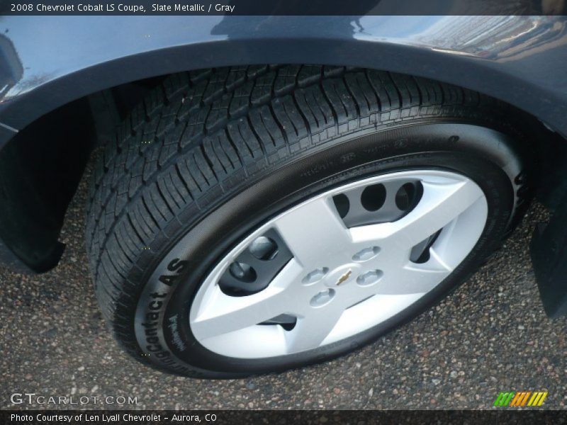 Slate Metallic / Gray 2008 Chevrolet Cobalt LS Coupe