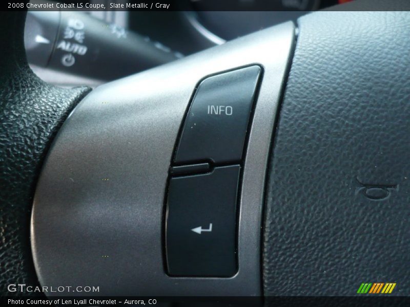 Slate Metallic / Gray 2008 Chevrolet Cobalt LS Coupe