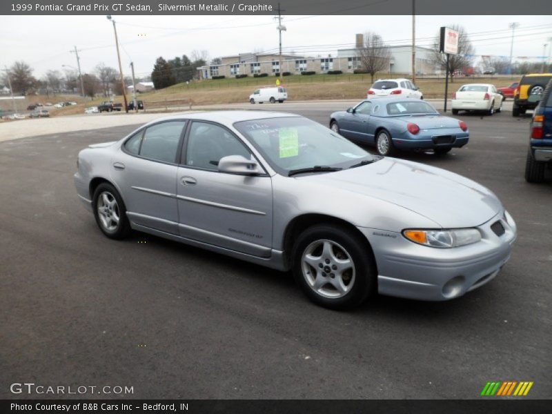Silvermist Metallic / Graphite 1999 Pontiac Grand Prix GT Sedan