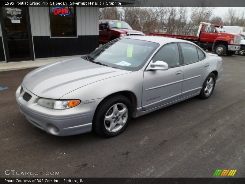 Silvermist Metallic / Graphite 1999 Pontiac Grand Prix GT Sedan