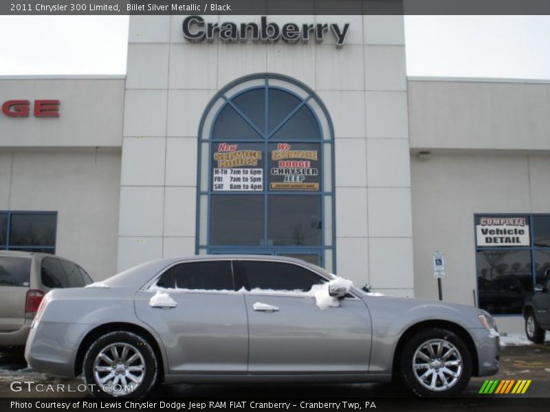 Billet Silver Metallic / Black 2011 Chrysler 300 Limited