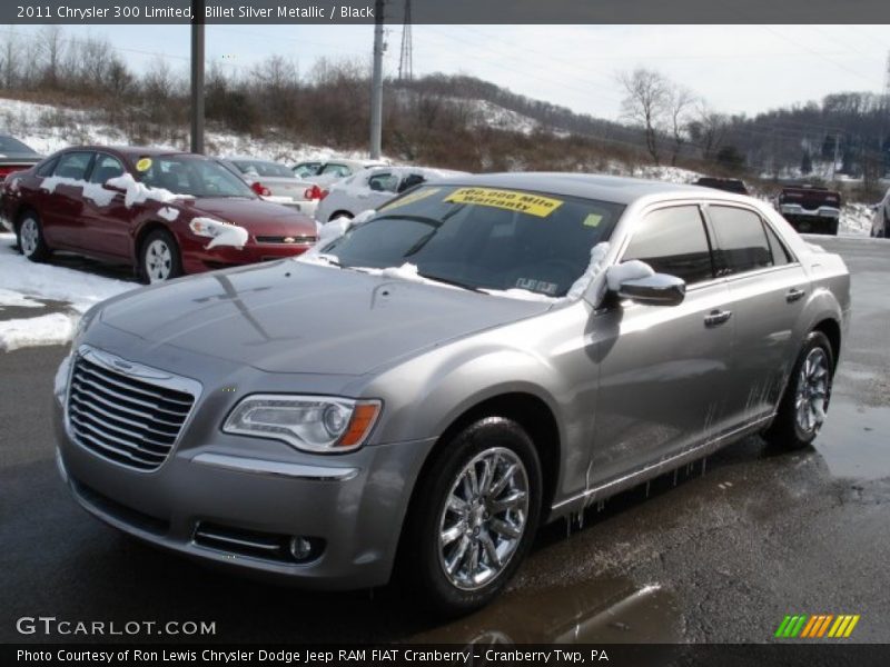 Billet Silver Metallic / Black 2011 Chrysler 300 Limited