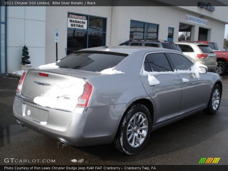 Billet Silver Metallic / Black 2011 Chrysler 300 Limited