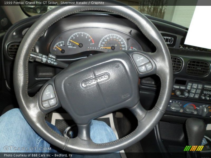 Silvermist Metallic / Graphite 1999 Pontiac Grand Prix GT Sedan