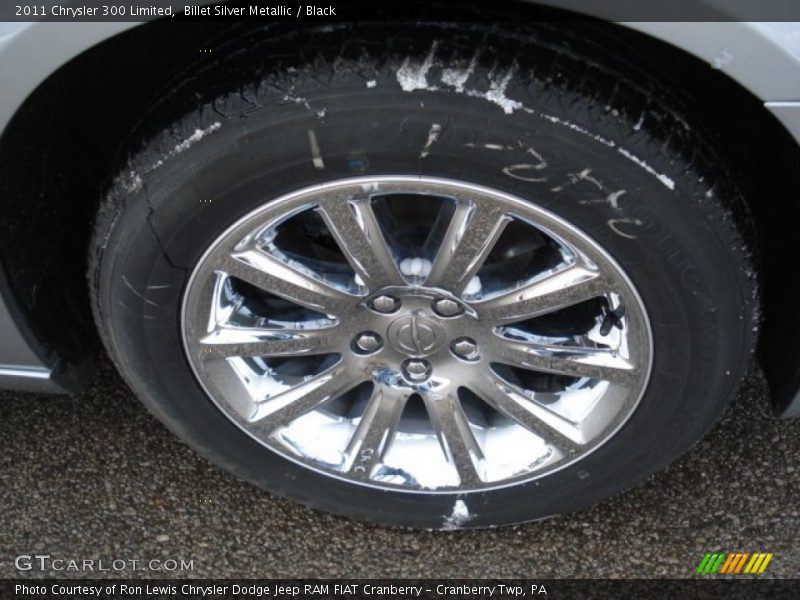 Billet Silver Metallic / Black 2011 Chrysler 300 Limited