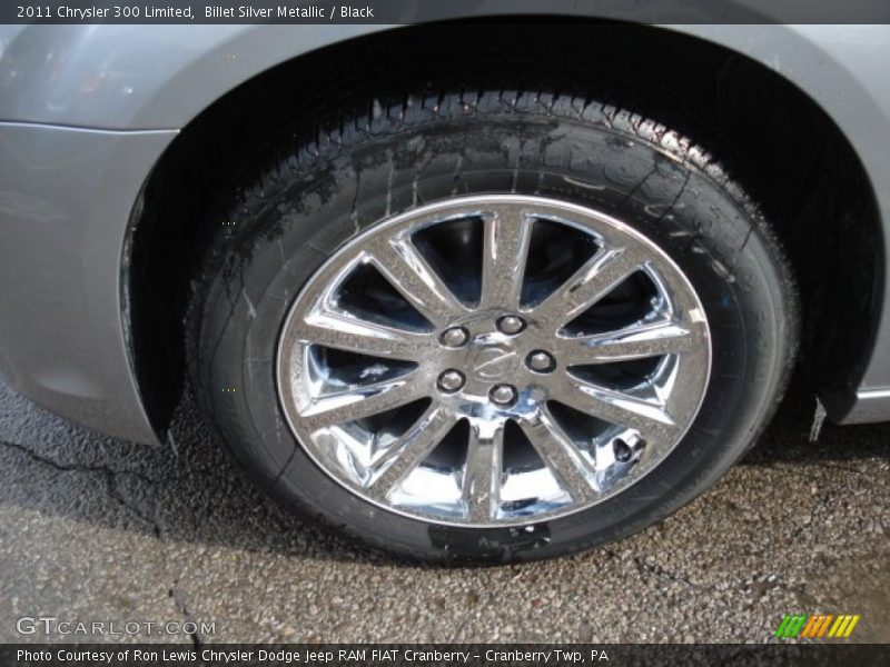Billet Silver Metallic / Black 2011 Chrysler 300 Limited