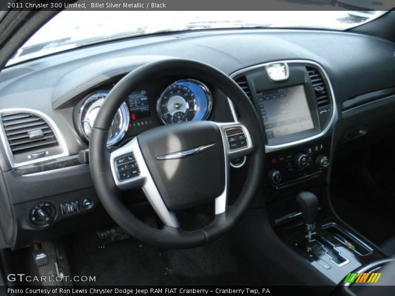 Billet Silver Metallic / Black 2011 Chrysler 300 Limited