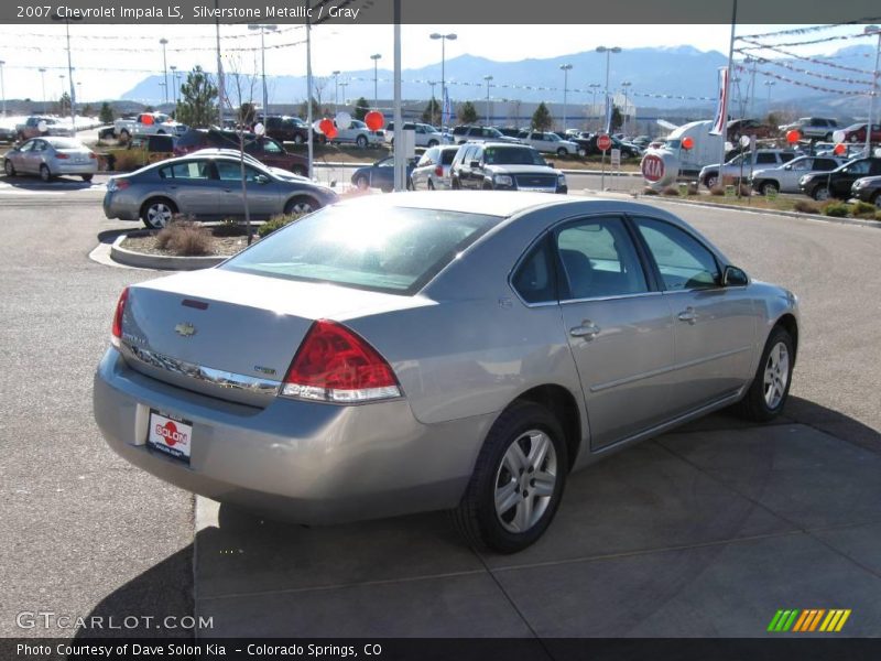 Silverstone Metallic / Gray 2007 Chevrolet Impala LS