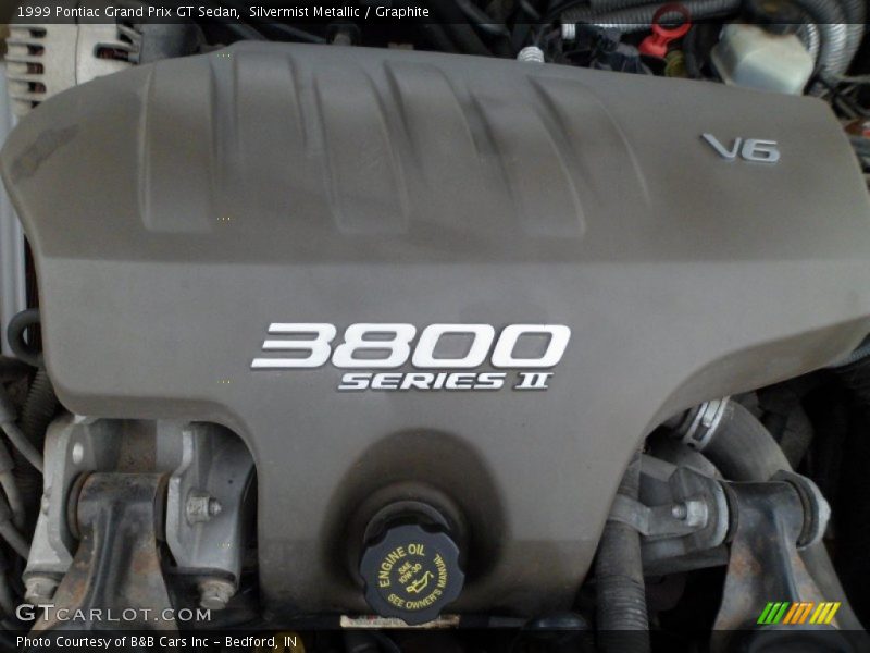 Silvermist Metallic / Graphite 1999 Pontiac Grand Prix GT Sedan