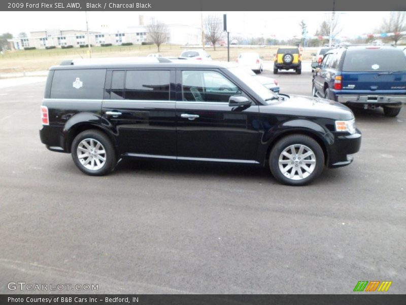 Black / Charcoal Black 2009 Ford Flex SEL AWD