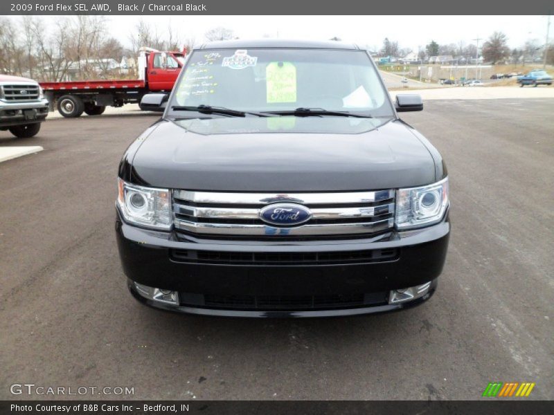 Black / Charcoal Black 2009 Ford Flex SEL AWD