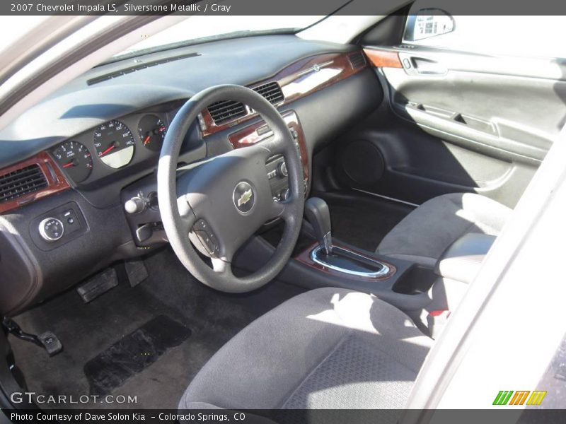 Silverstone Metallic / Gray 2007 Chevrolet Impala LS