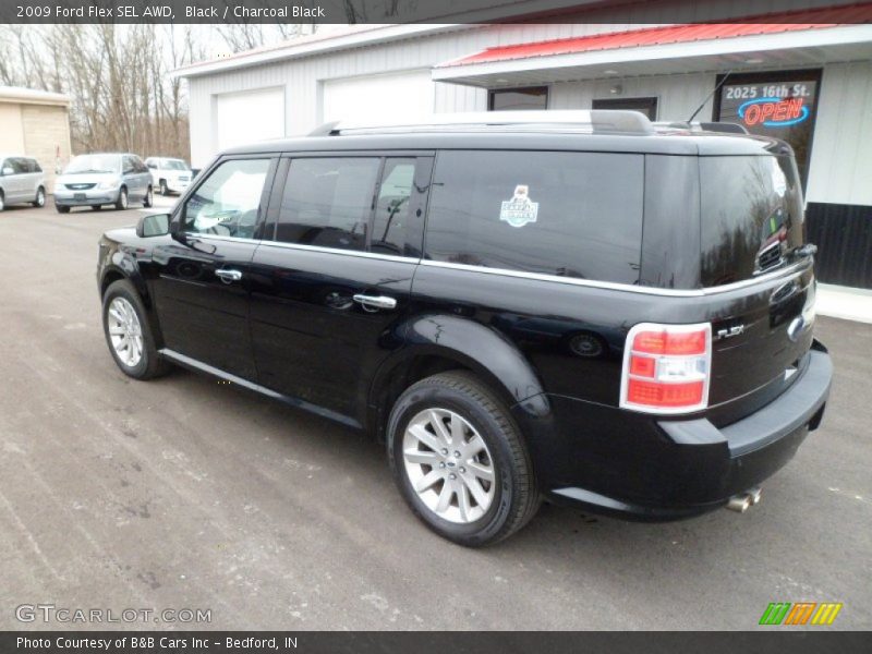 Black / Charcoal Black 2009 Ford Flex SEL AWD