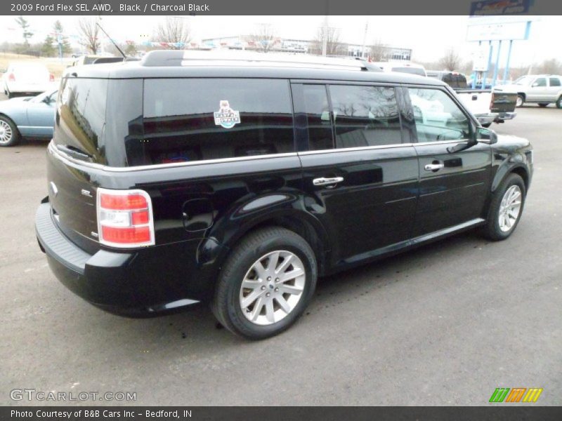 Black / Charcoal Black 2009 Ford Flex SEL AWD