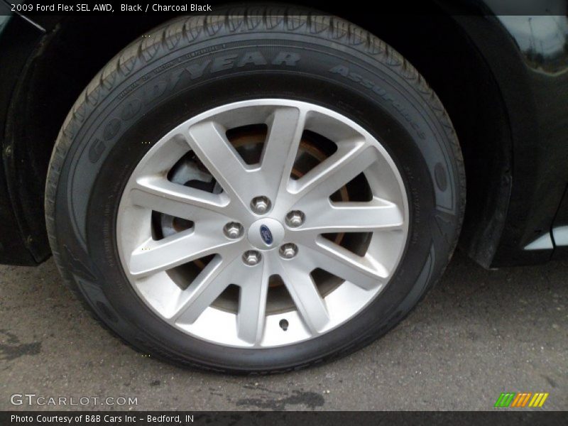 Black / Charcoal Black 2009 Ford Flex SEL AWD
