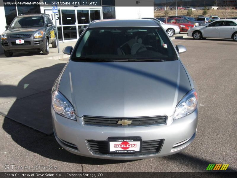 Silverstone Metallic / Gray 2007 Chevrolet Impala LS